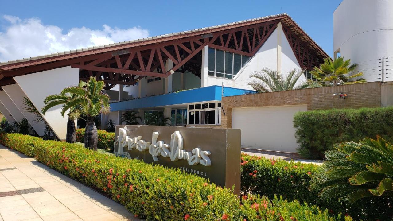 Paraiso Das Dunas - Apartamento A Beira Mar Com Jacuzzi - Proximo Ao Beach Park Aquiraz Exterior foto